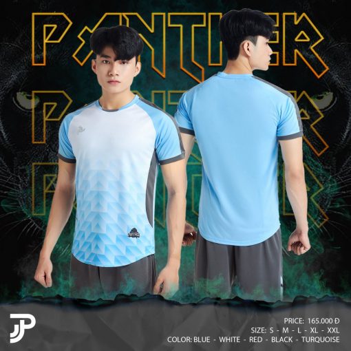 Bộ quần áo bóng đá Justplay Panther Xanh Da 2022 – Chất vải J-lite cao cấp (1) Bo quan ao bong da Justplay Panther Xanh Da 2022 – Chat vai J lite cao cap 1