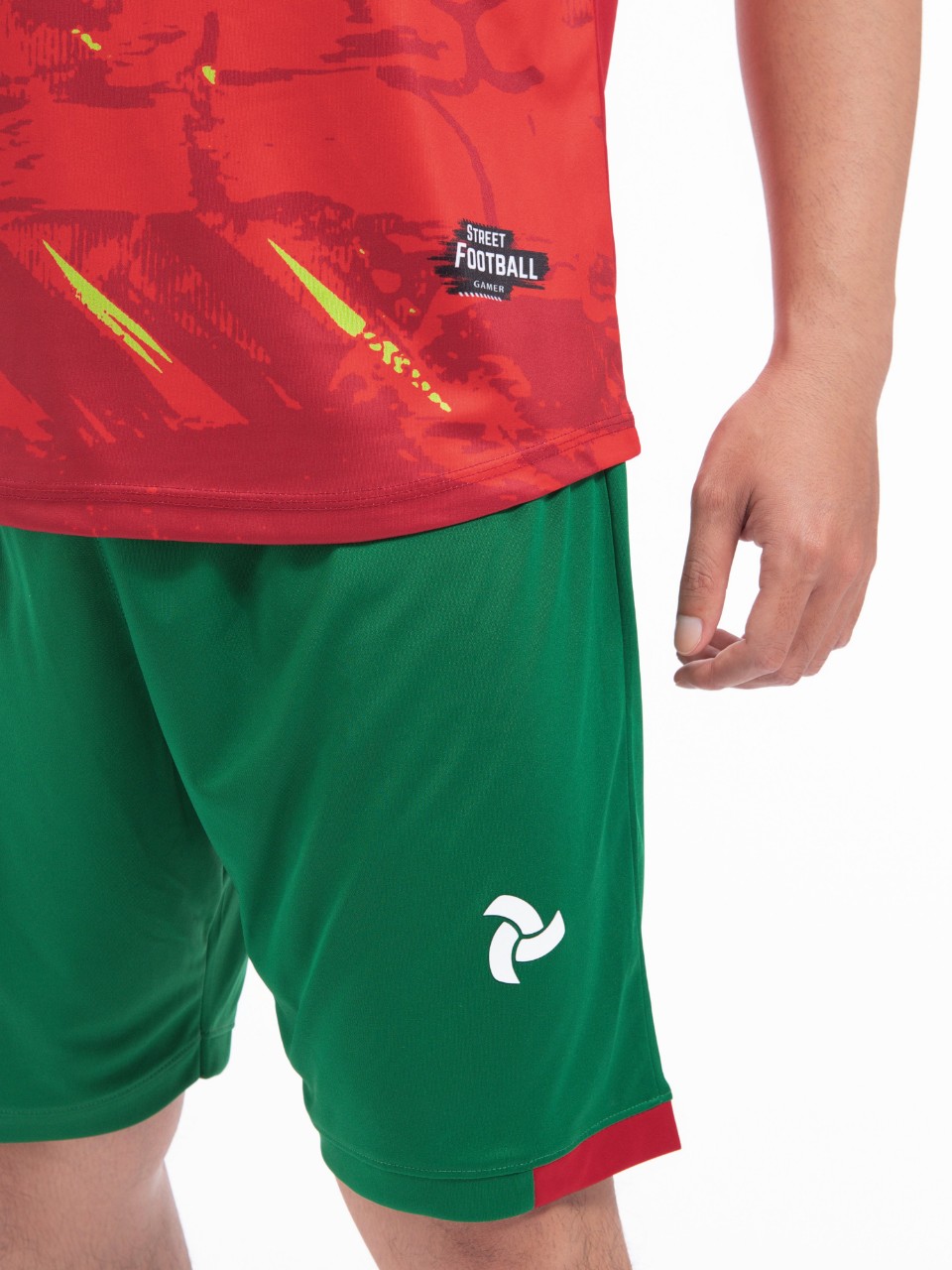 Bộ quần áo bóng đá Justplay Street – Đỏ (4) Bo quan ao bong da Justplay Street – Do 4
