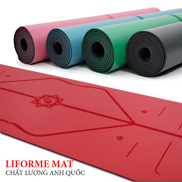 Thảm tập Yoga Liforme mat tham tap yoga lifome mat